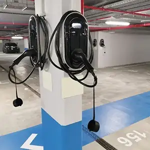 Wall-mounted Charging Post Installation Case 1